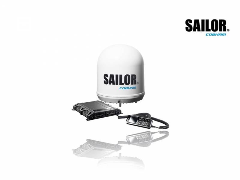  SAILOR 250 FleetBroadband antenna Cobham L-Band