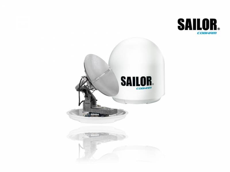  SAILOR 800 XTR COBHAM VSAT antenna