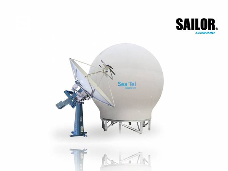 Sea Tel 240 TV, C/Ku, 144 In COBHAM THEMYS